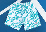 Dig 3 Shorts (White N Green)